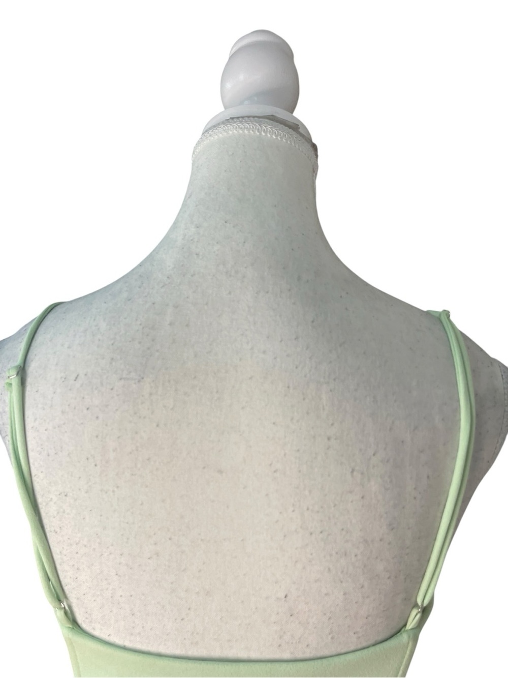 Zara Corset Bustier Crop Top Mint Green - Picture 8 of 16